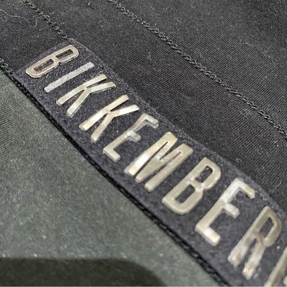 Bikkembergs Black Long Sleeve Crewneck Shirt Mens Size Medium - Picture 2 of 9